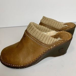 Ugg Australia Shearling Lined Clogs